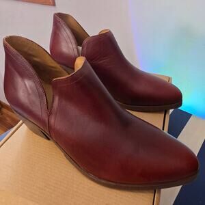 Nisolo Women’s Ankle Boots Size 10 Auburn Leather Ethical Fair Trade